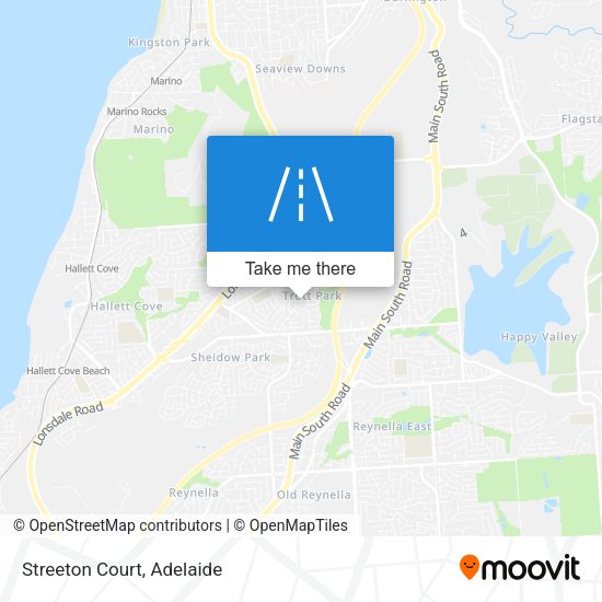 Streeton Court map