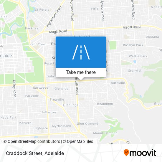 Craddock Street map