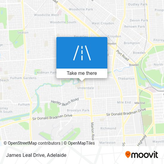 James Leal Drive map