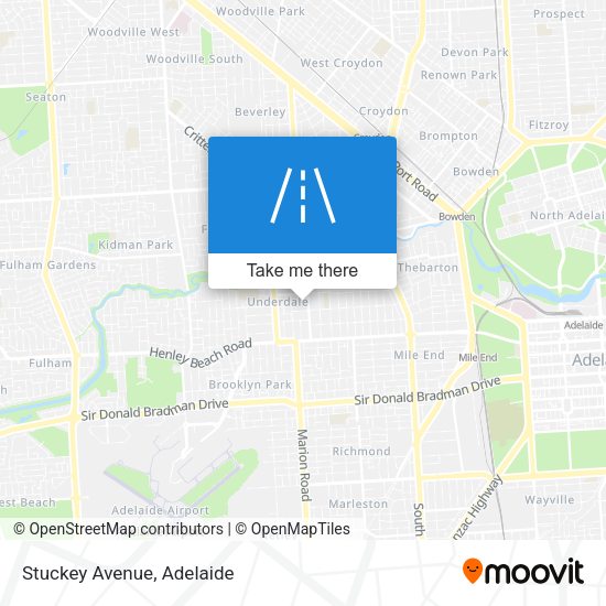 Stuckey Avenue map