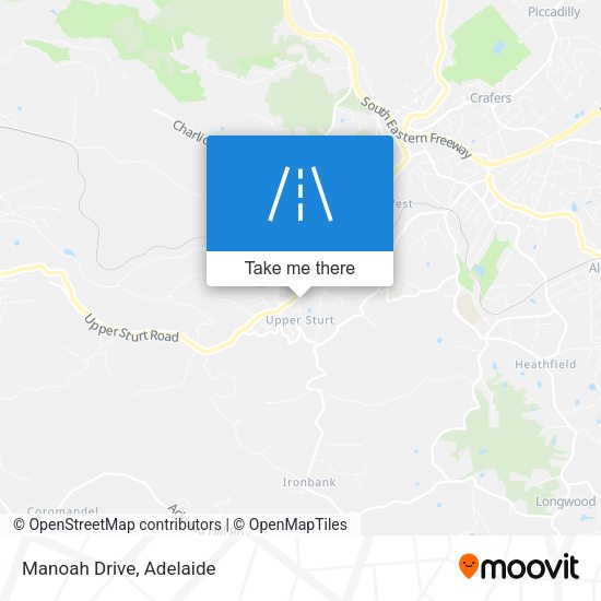 Manoah Drive map