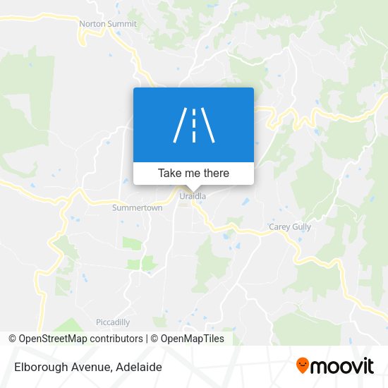 Elborough Avenue map