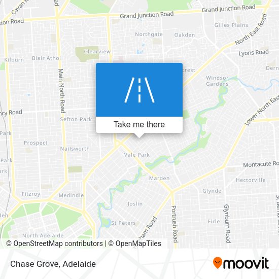 Chase Grove map
