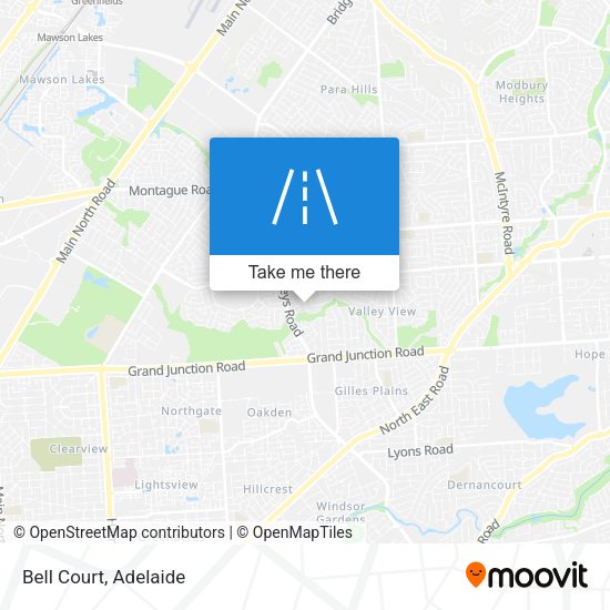 Bell Court map