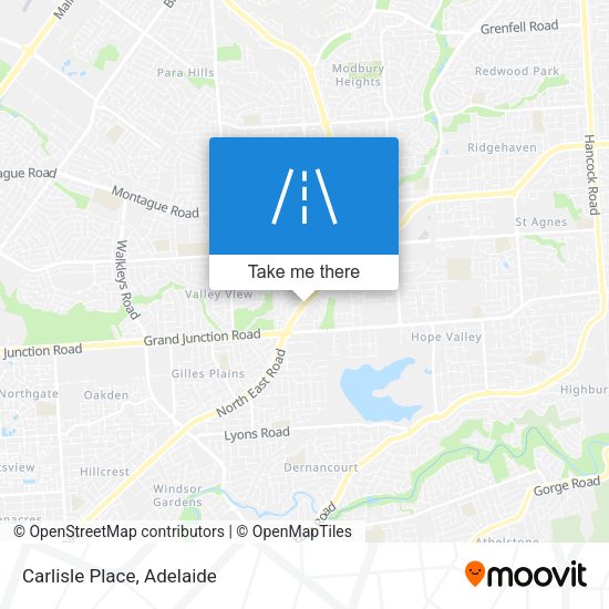 Carlisle Place map