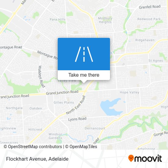 Flockhart Avenue map
