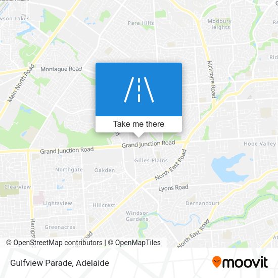 Gulfview Parade map