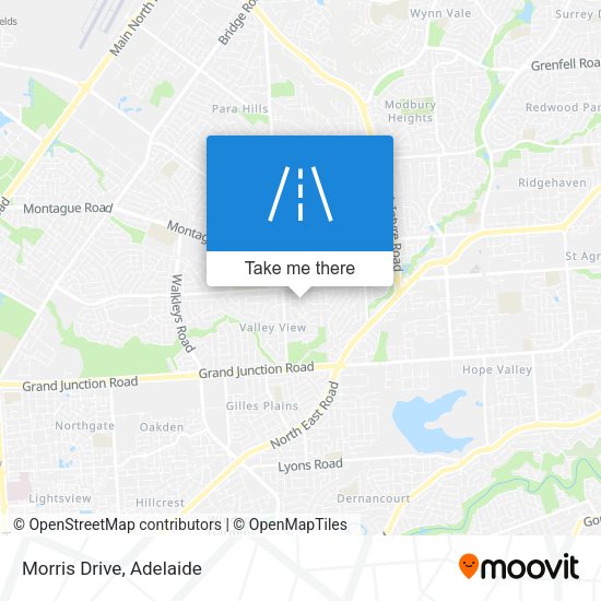 Morris Drive map