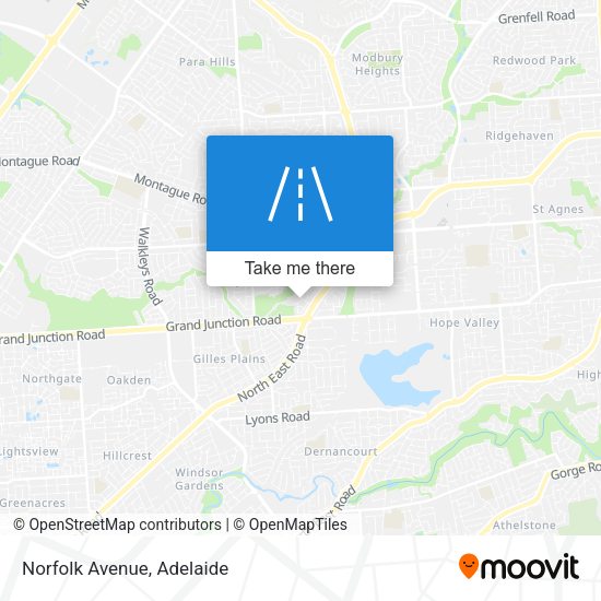 Norfolk Avenue map