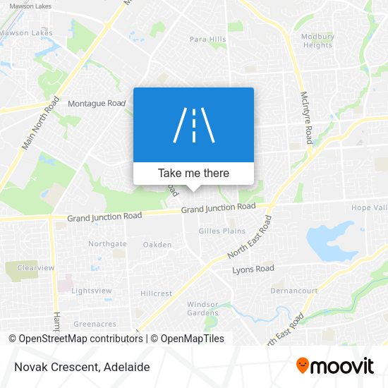 Novak Crescent map