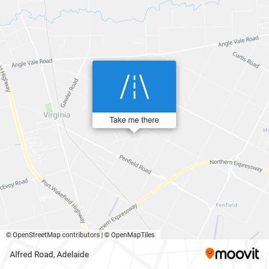 Alfred Road map