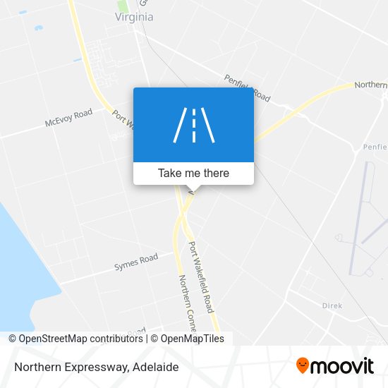 Northern Expressway map