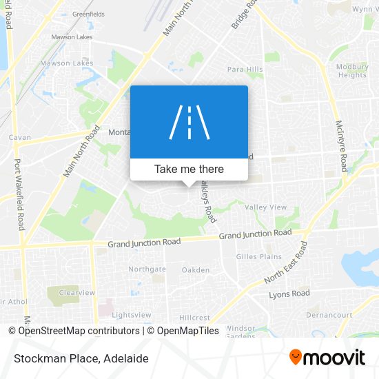 Stockman Place map