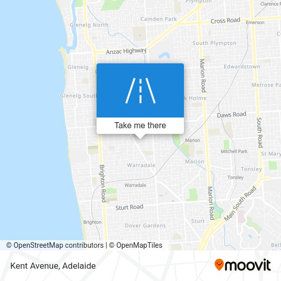 Kent Avenue map