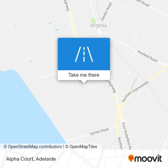 Alpha Court map