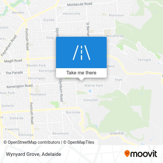 Wynyard Grove map