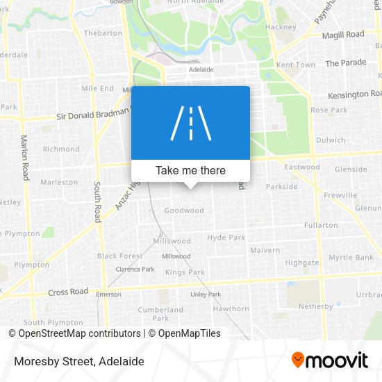 Moresby Street map