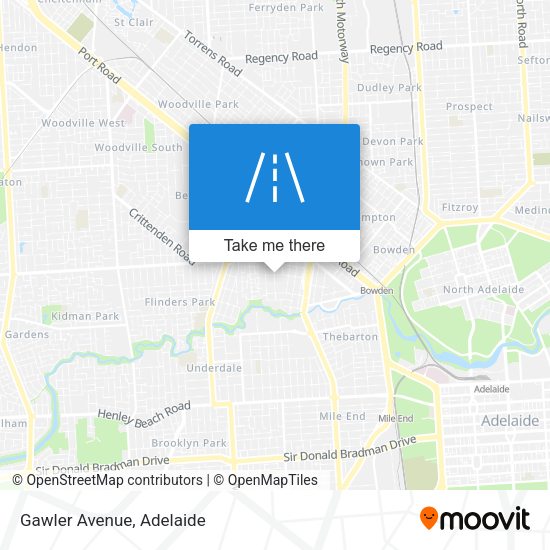 Gawler Avenue map