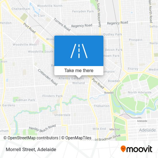 Morrell Street map