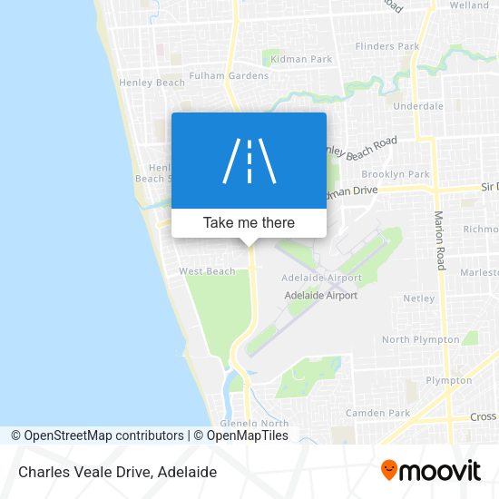 Charles Veale Drive map