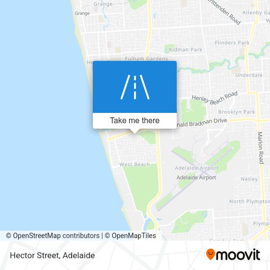 Hector Street map