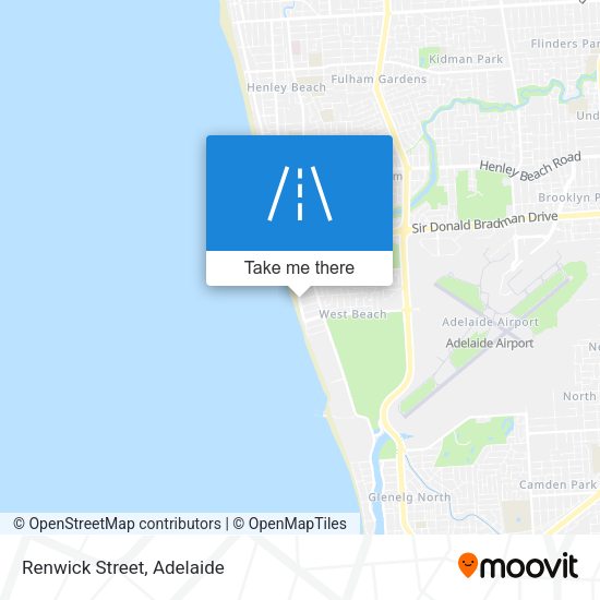 Renwick Street map