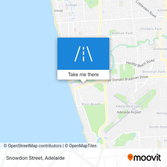 Snowdon Street map