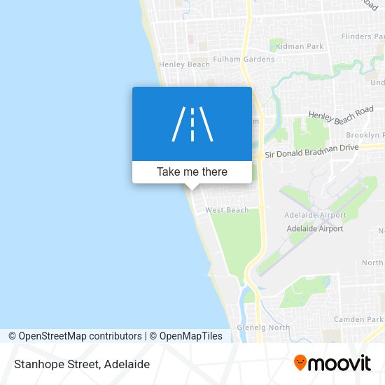 Stanhope Street map