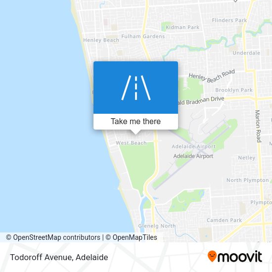 Todoroff Avenue map