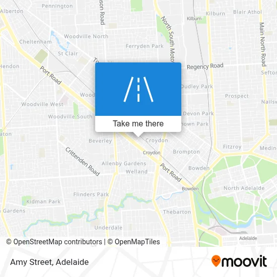 Amy Street map