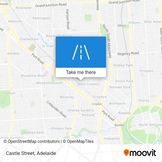 Castle Street map