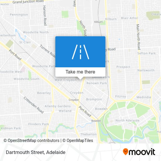 Dartmouth Street map