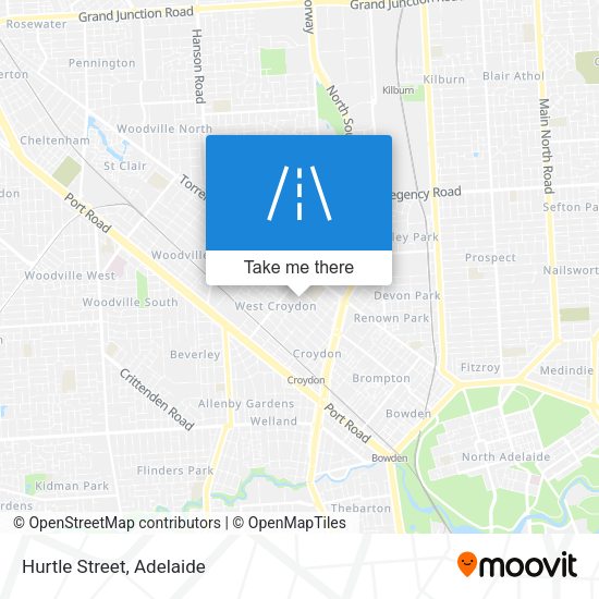 Hurtle Street map