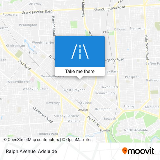 Ralph Avenue map