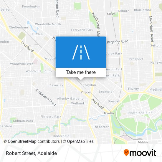 Robert Street map