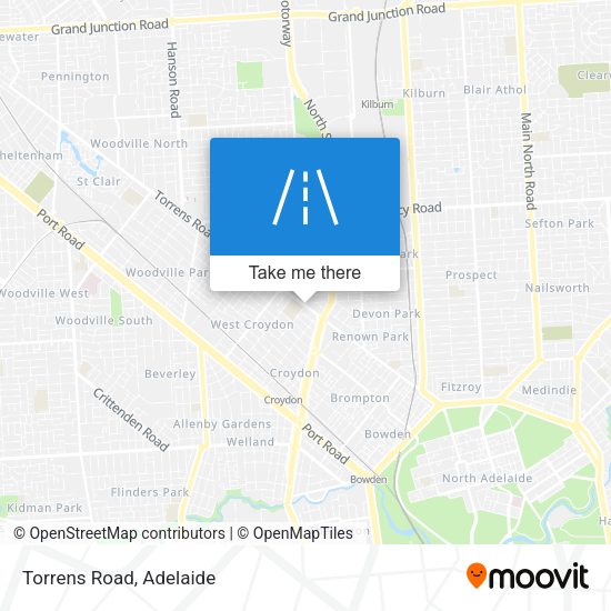 Torrens Road map