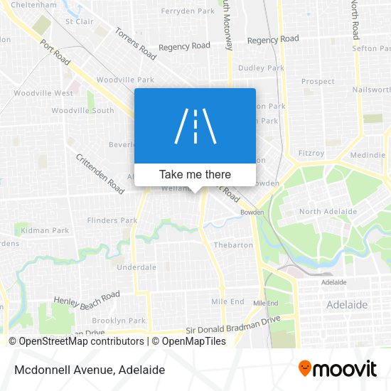 Mcdonnell Avenue map