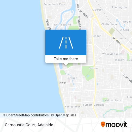 Carnoustie Court map