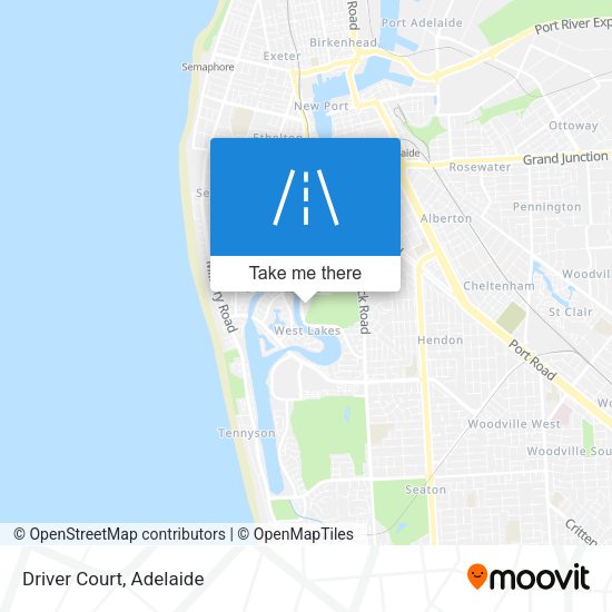 Driver Court map