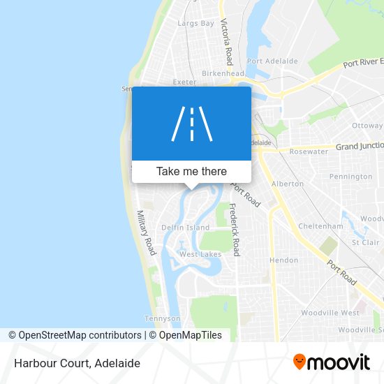 Harbour Court map