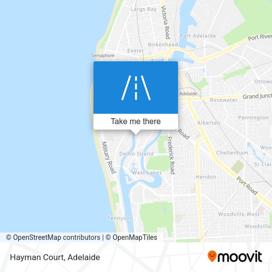 Hayman Court map