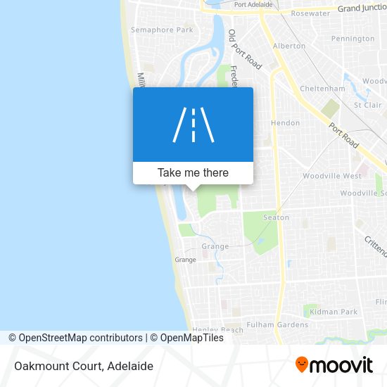 Oakmount Court map
