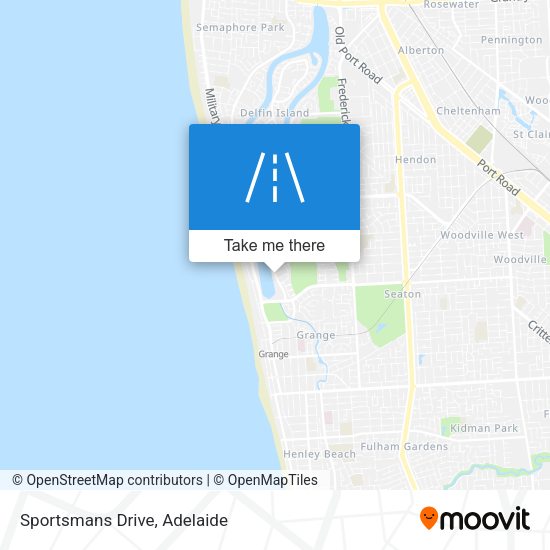 Sportsmans Drive map