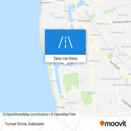 Turner Drive map