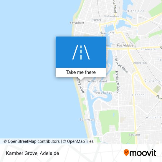 Kamber Grove map