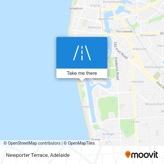 Newporter Terrace map