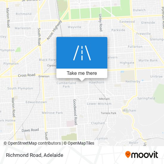 Richmond Road map