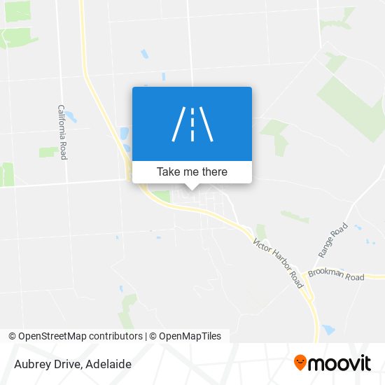 Mapa Aubrey Drive