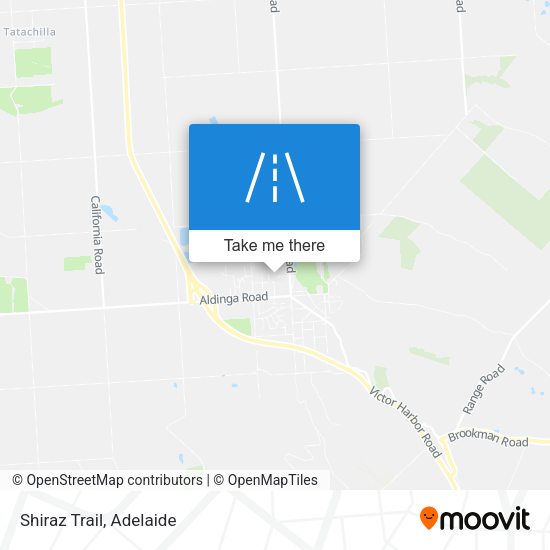 Shiraz Trail map