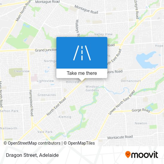 Dragon Street map